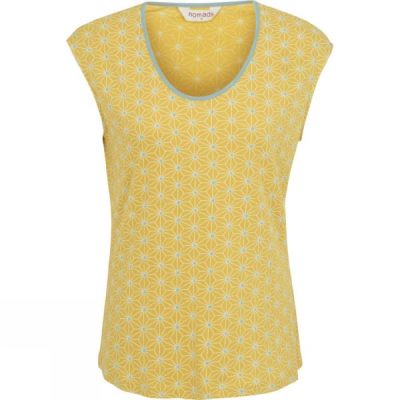 Chaleco Nomads V Neck Mujer - Amarillo - Chile RLJ534286